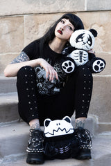 Goth fashion skeleton stuffed animals from VampireFreaks