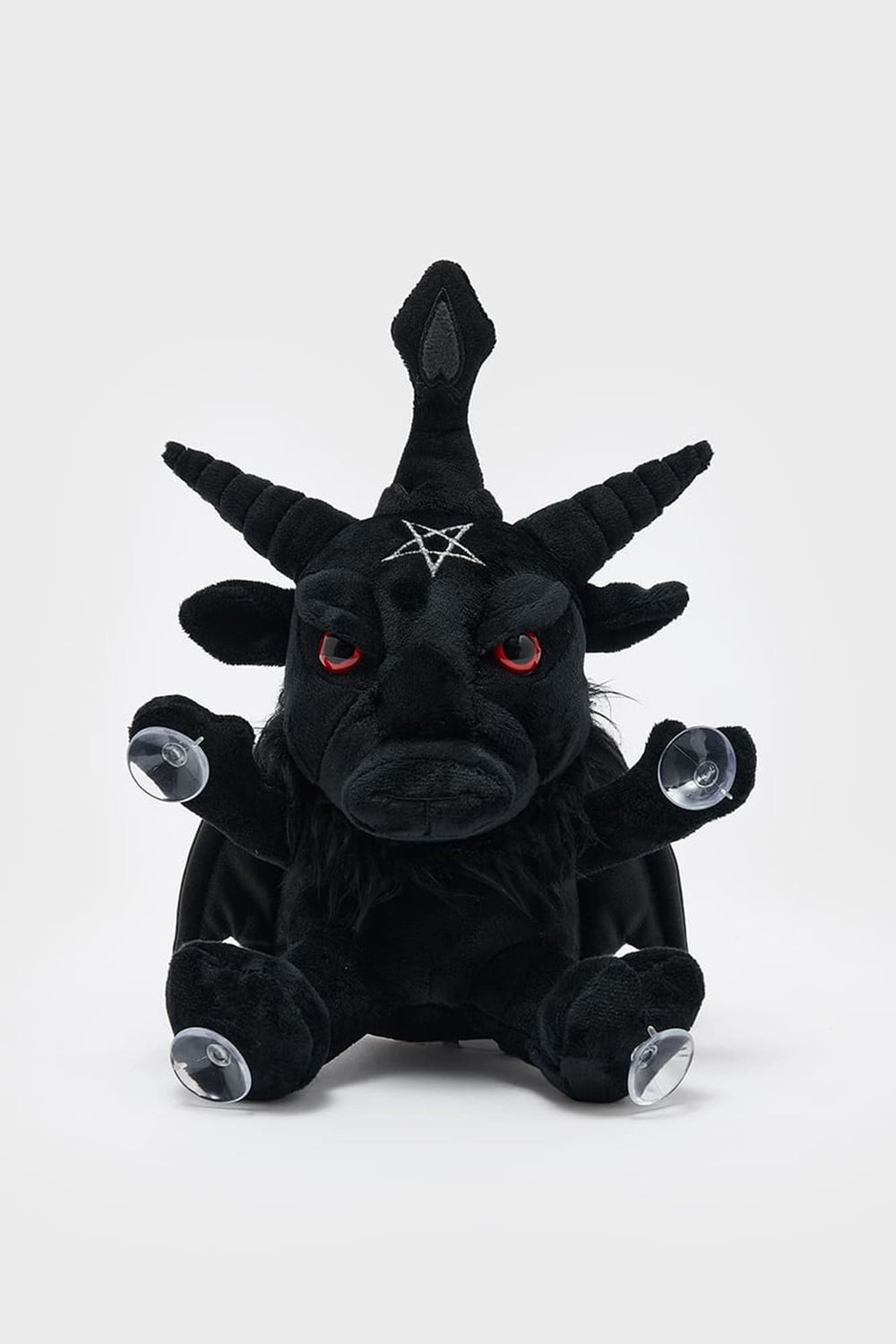 black monster plush toy