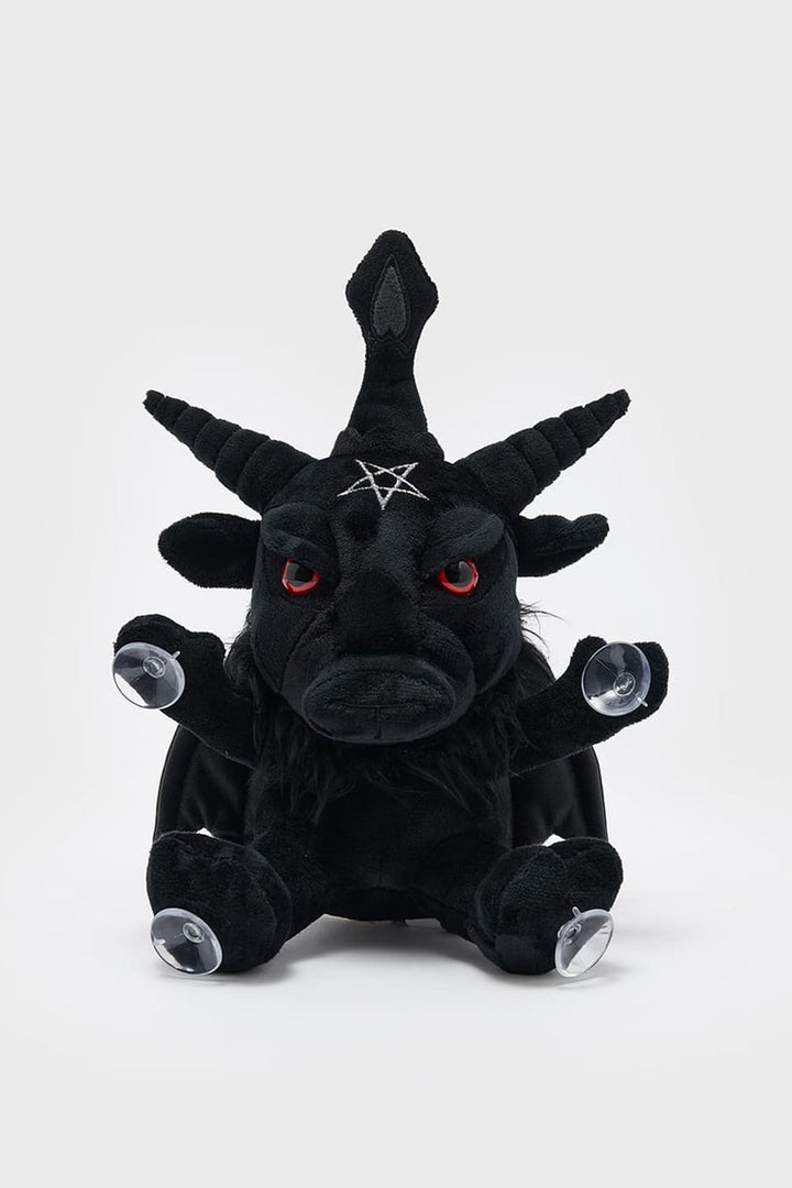 black monster plush toy
