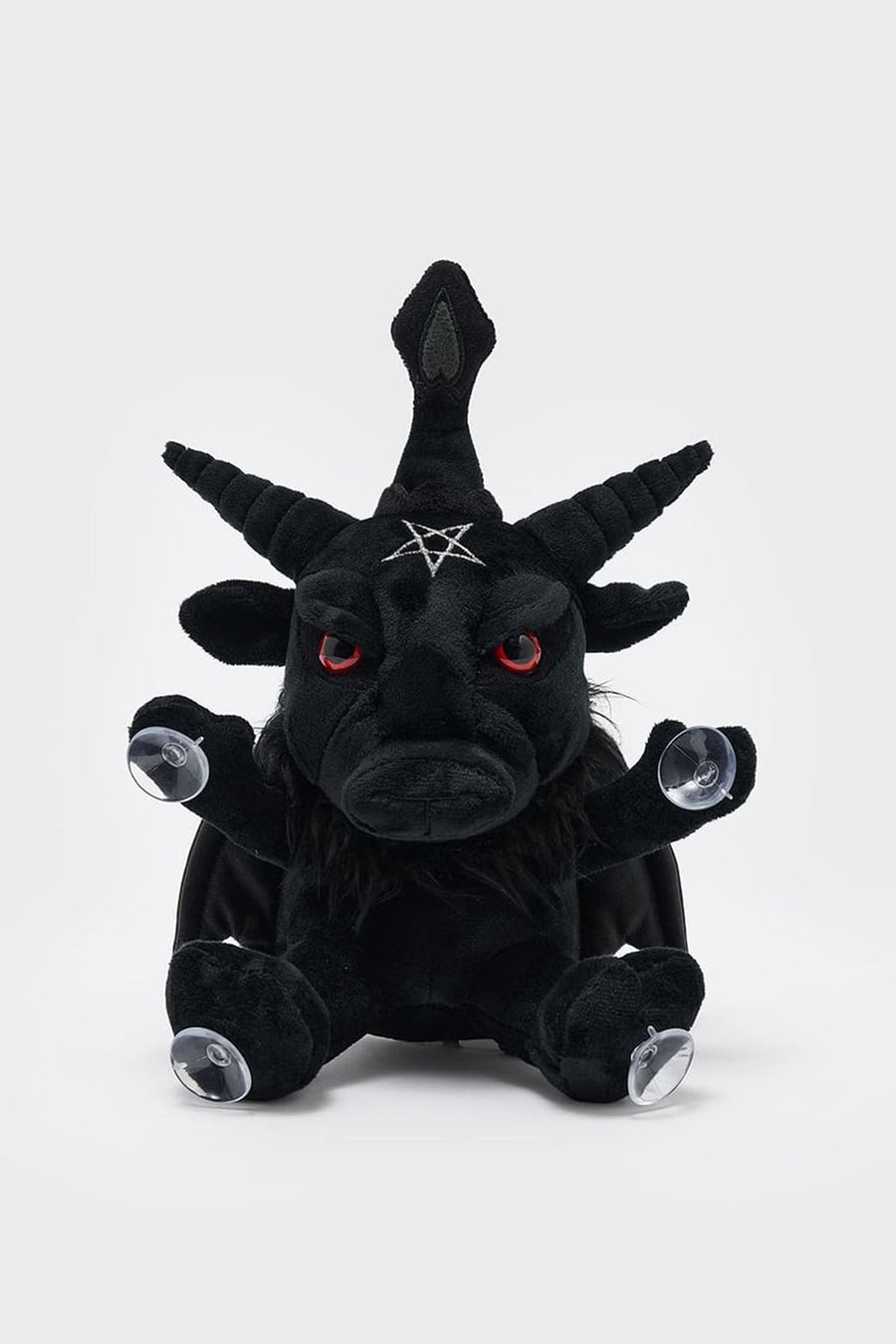 black monster plush toy