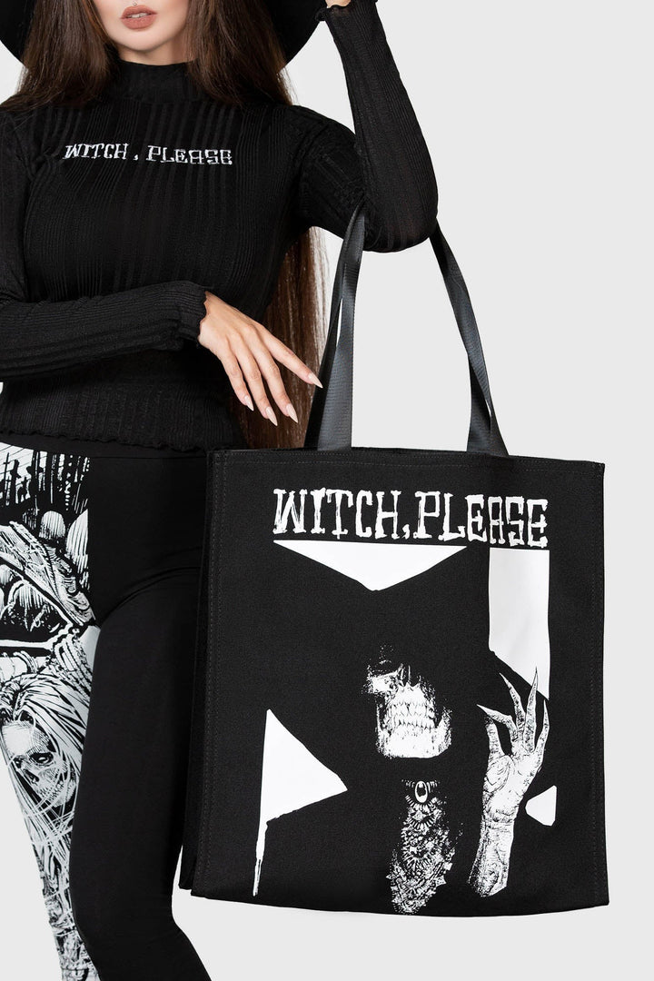 witch shoulder sling purse 