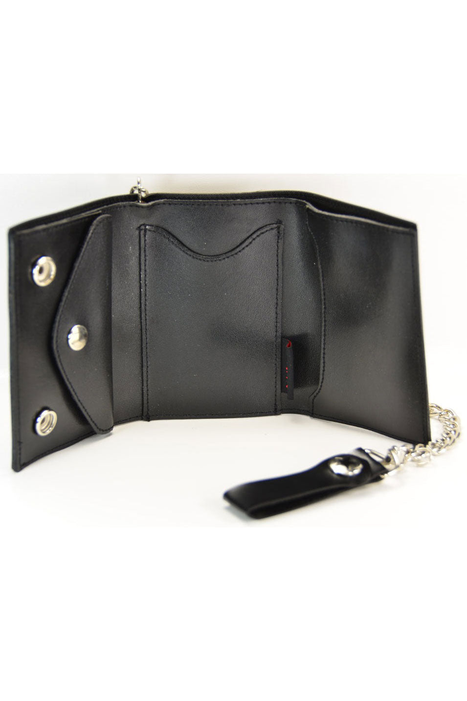 rockabilly leather wallet