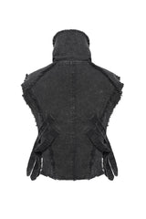 Devil Fashion mens plus size punk style vest