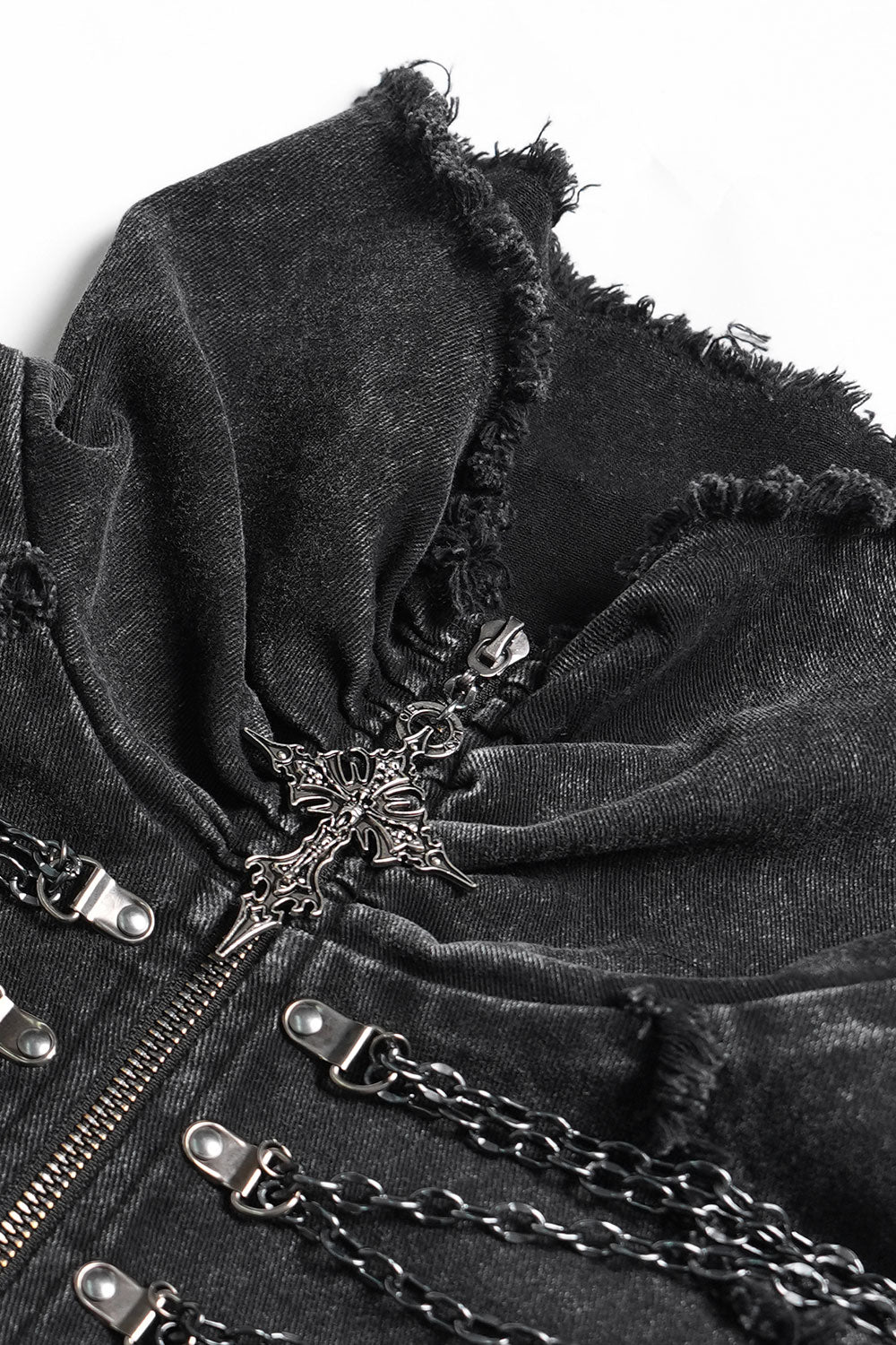 Devil Fashion mens black vest