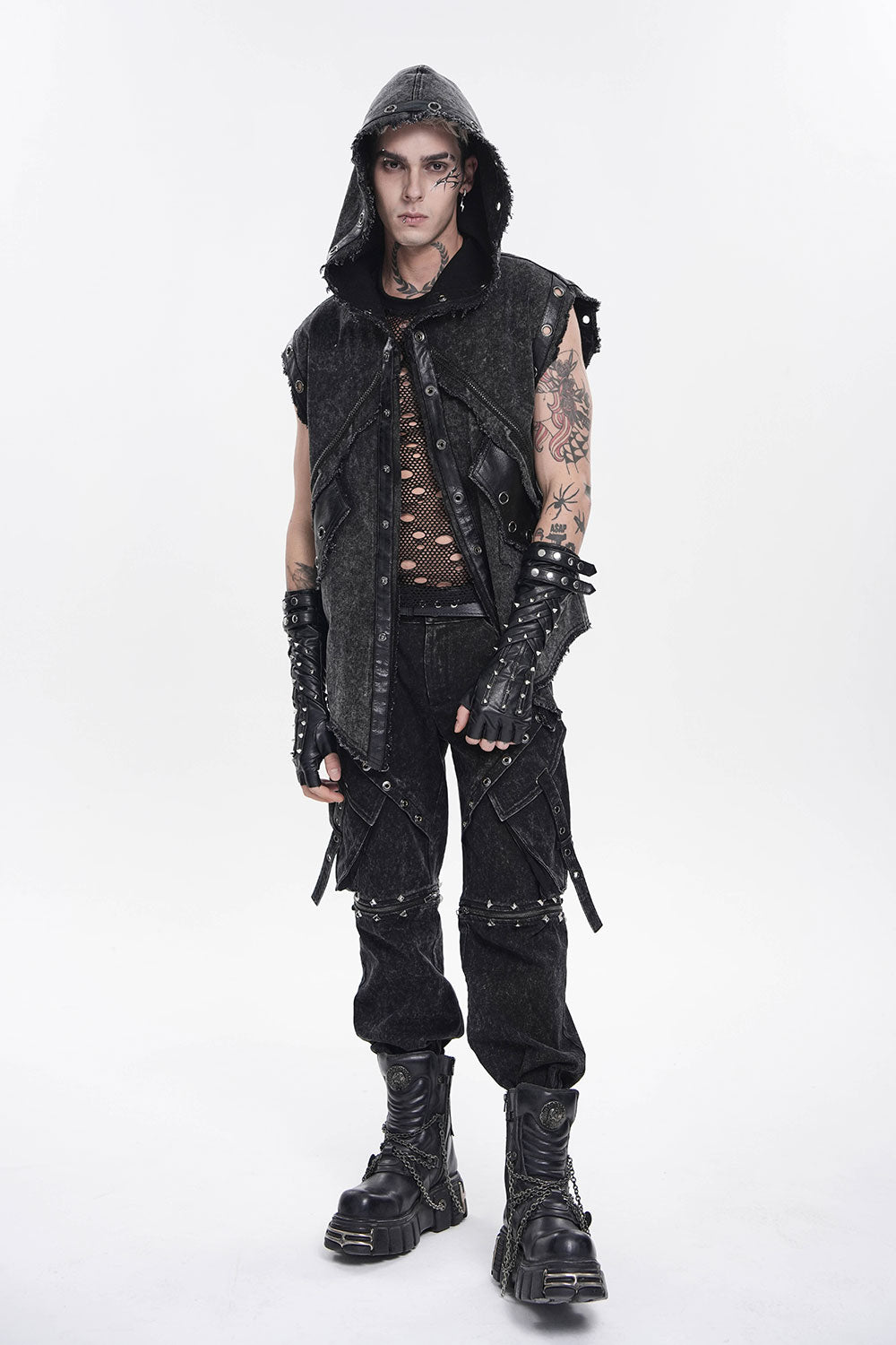 Devil Fashion mens sleeveless vest