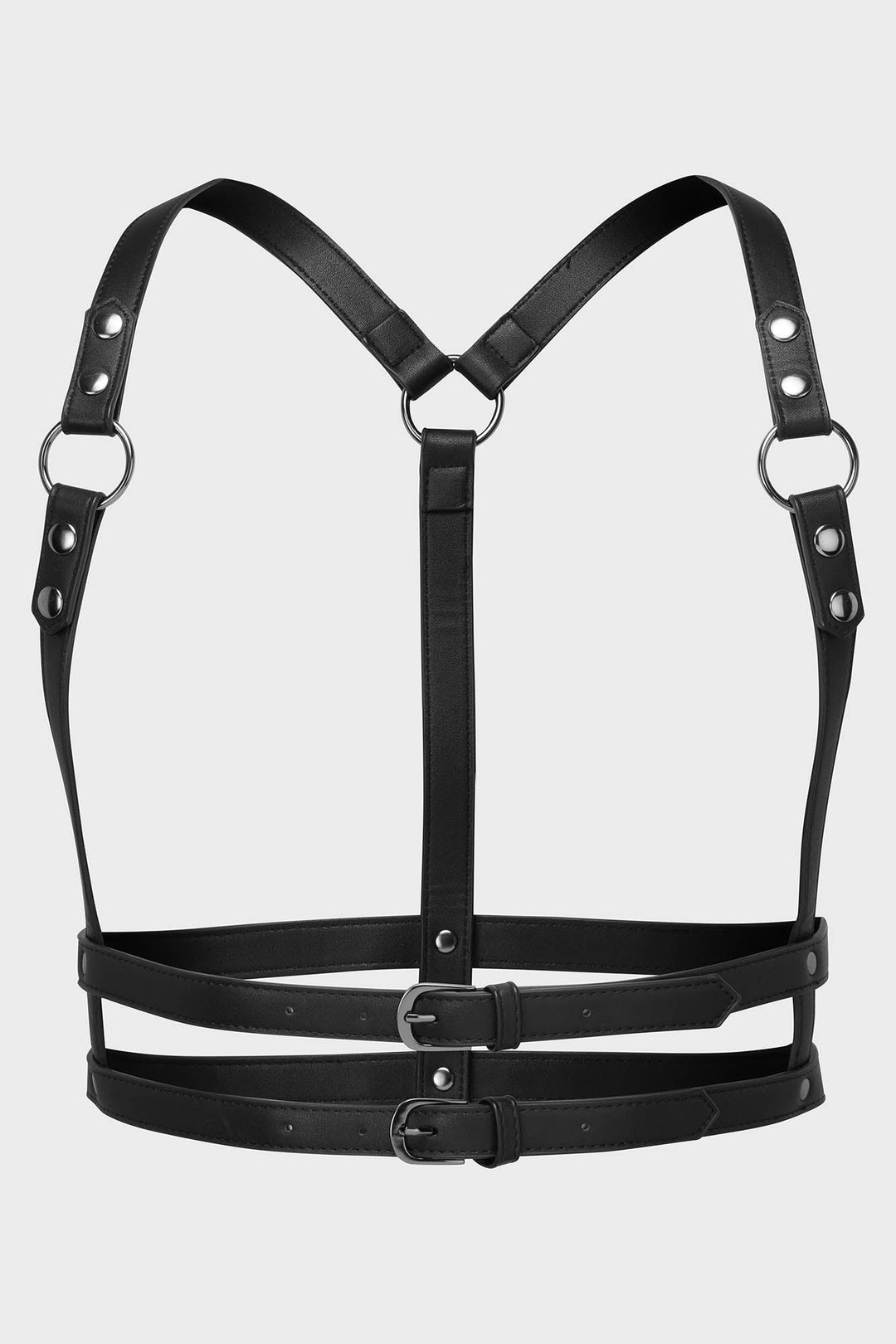 plus size emo harness belt