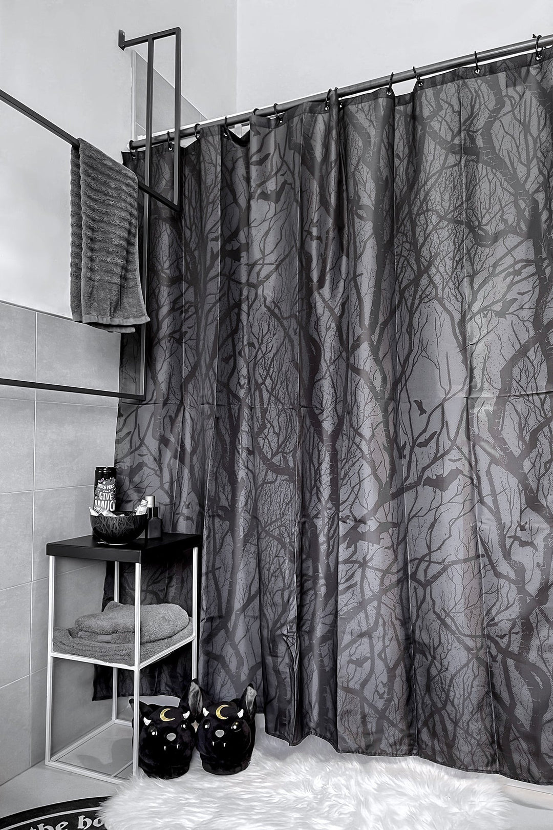 witch shower curtain