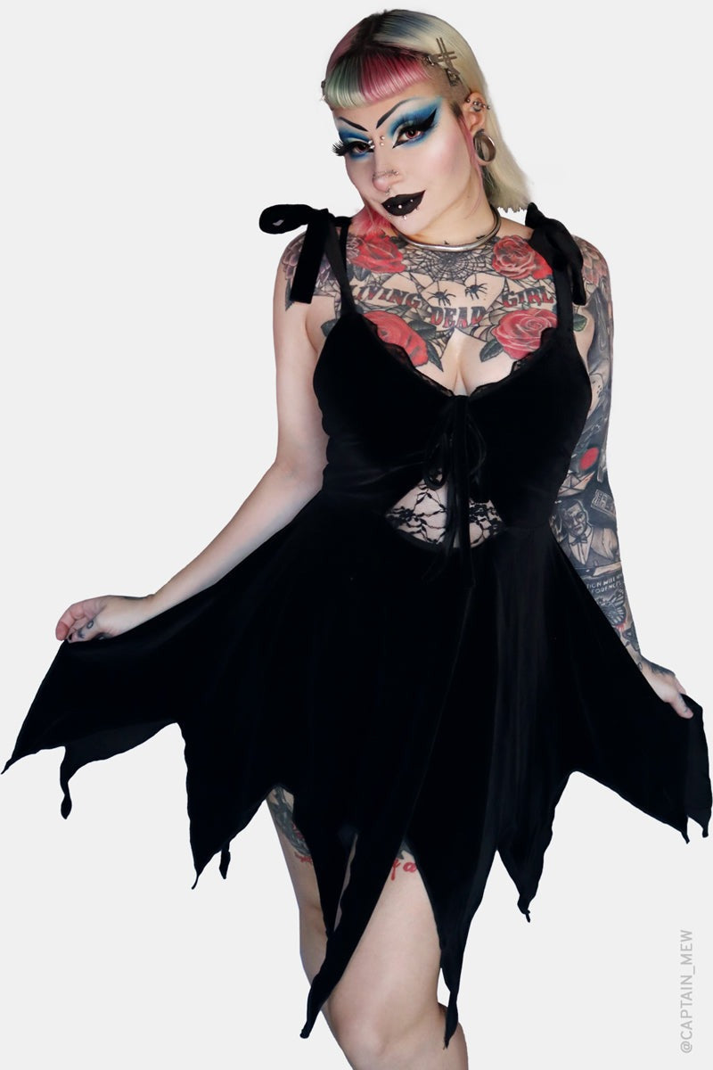 plunging neckline high waisted sexy dress