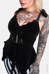 forest goth blouse for women
