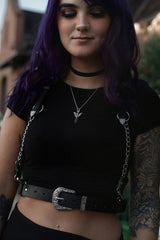 El arnés de cadena gótico occidental Sharpshooter 