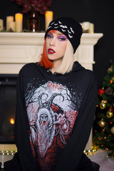 Naughty List Krampus Hoodie [Reißverschluss oder Pullover]