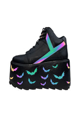 Qozmo Bat Platforms [BLACK/REFLECTIVE]