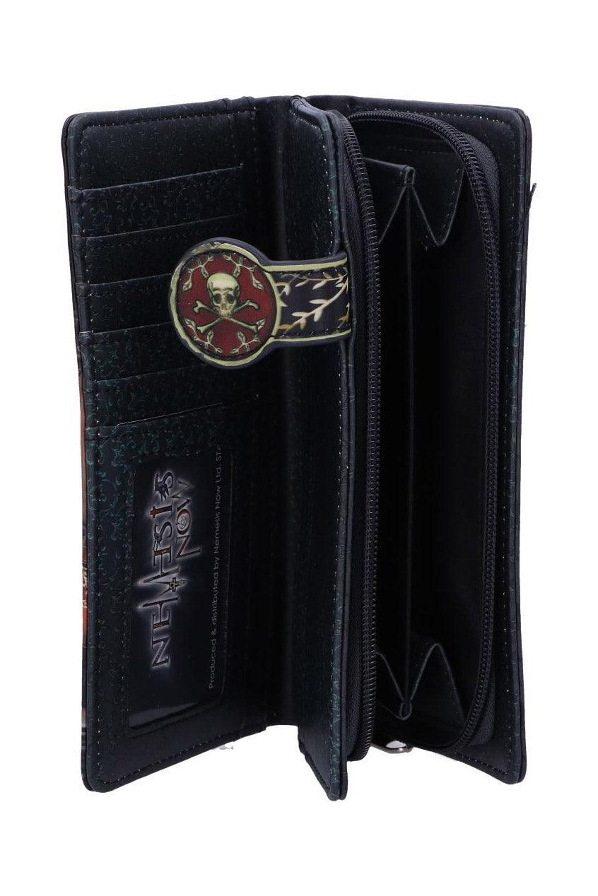 Absinthe Embossed Wallet - bags & wallets - VampireFreaks - Nemesis Now