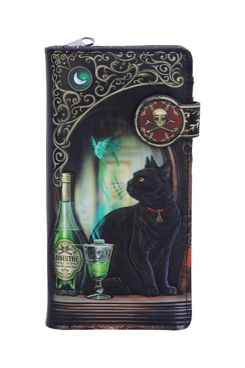 Absinthe Embossed Wallet - bags & wallets - VampireFreaks - Nemesis Now