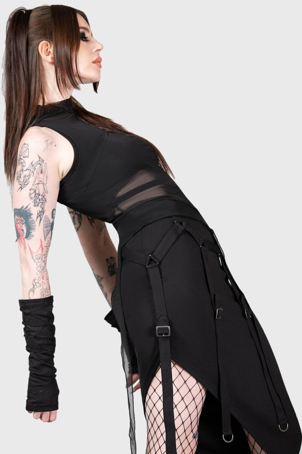 Acacia's Poison Midi Skirt - skirts - VampireFreaks - Killstar