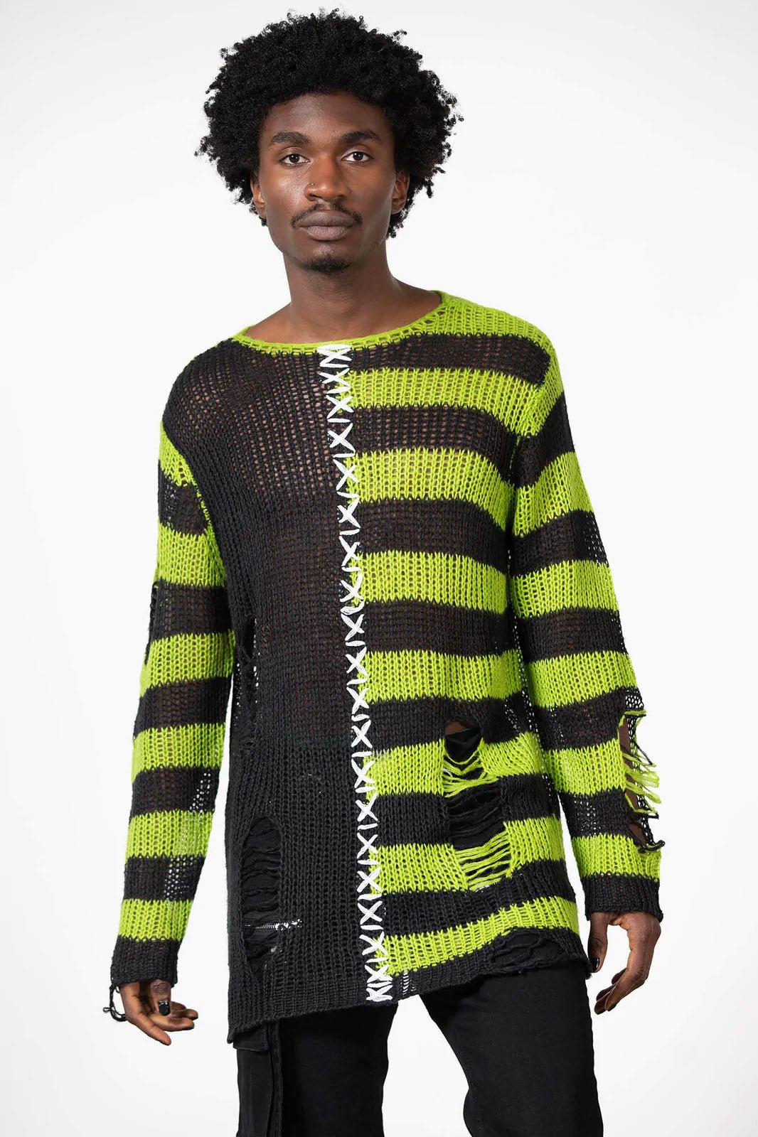 Acidic Knit Sweater [Unisex] - womens outerwear - VampireFreaks - Killstar