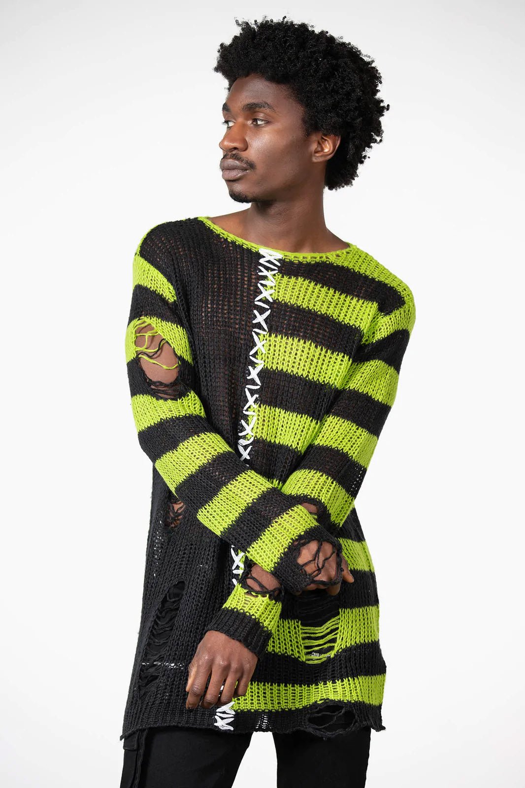 Acidic Knit Sweater [Unisex] - womens outerwear - VampireFreaks - Killstar