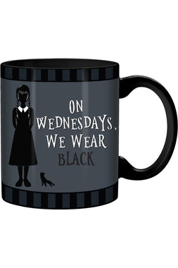 Wednesday We Wear Black 20oz Ceramic Mug