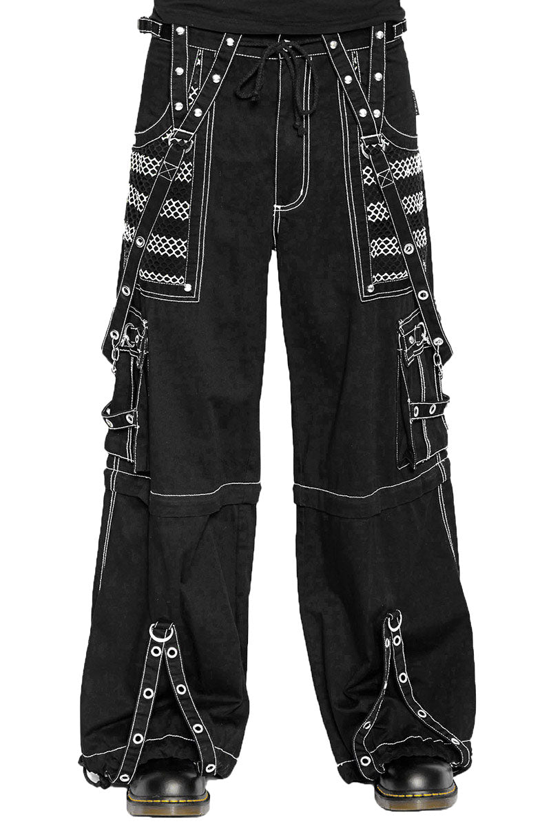 Tripp NYC Electro Pants Black White VampireFreaks tripp-nyc-electro-pants-black-white-vampirefreaks