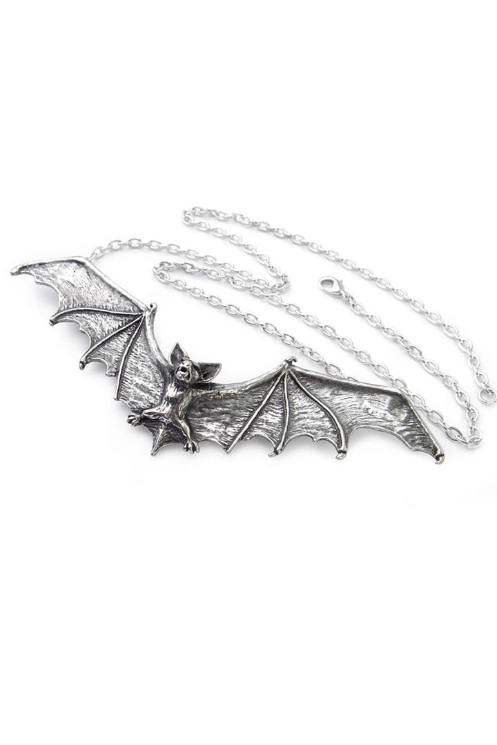 vampire bat pendant necklace