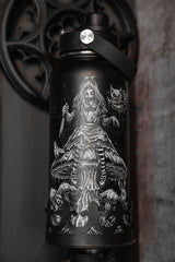 dark alice in wonderland travel cup