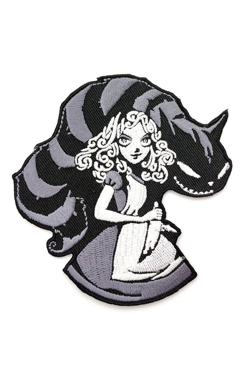 Alice in Slasherland Embroidered Patch - pins & patches - VampireFreaks - VampireFreaks