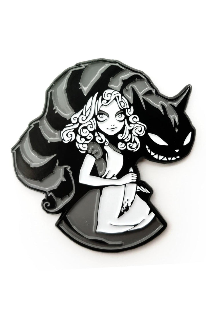 Alice in Slasherland Enamel Pin - pins & patches - VampireFreaks - VampireFreaks