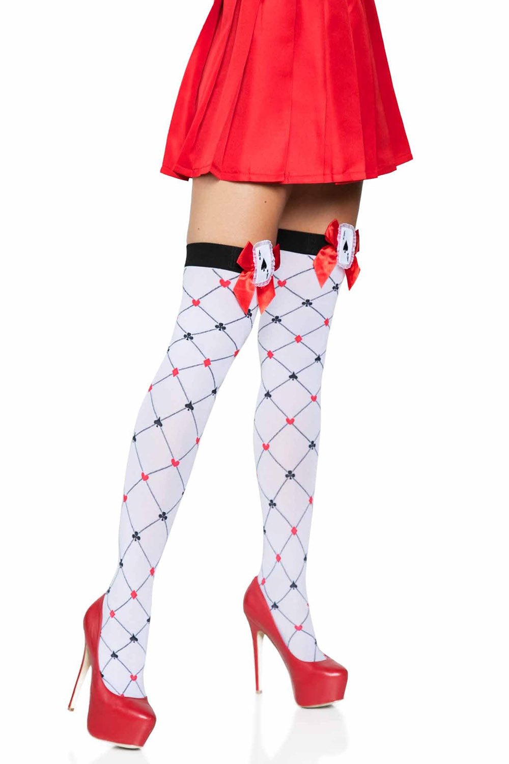 Alice in Wickedland Thigh Highs - socks & stockings - VampireFreaks - Leg Avenue