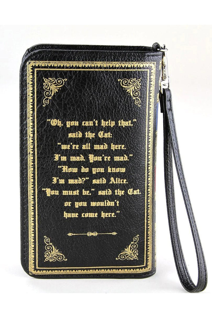 Alice in Wonderland Book Wallet - bags & wallets - VampireFreaks - Comeco Inc