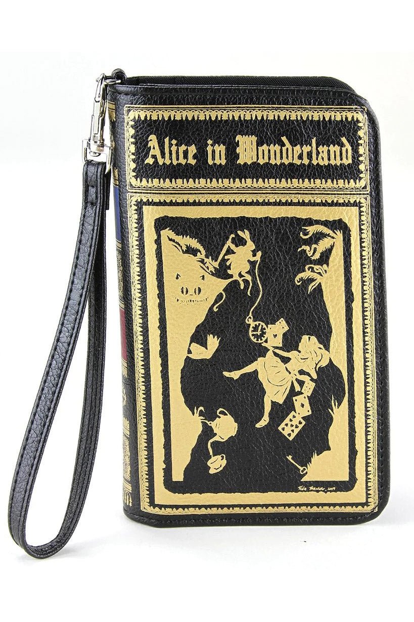 Alice in Wonderland Book Wallet - bags & wallets - VampireFreaks - Comeco Inc