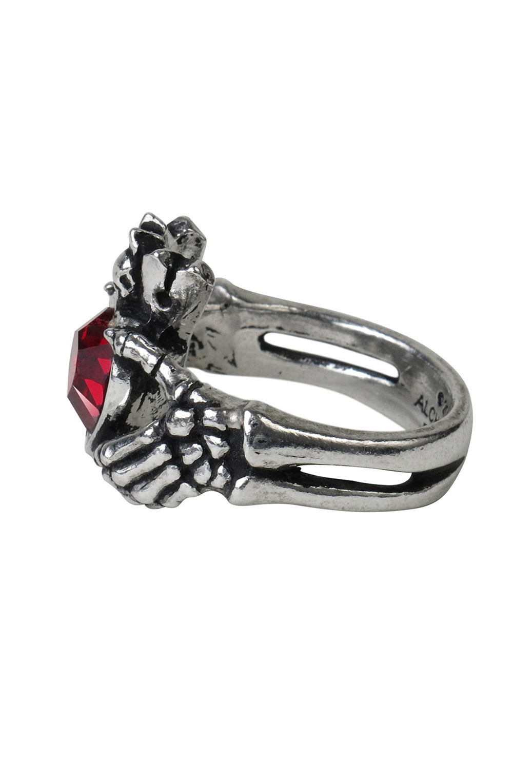 queen of hearts alice in wonderland ring by alchemy gothic 