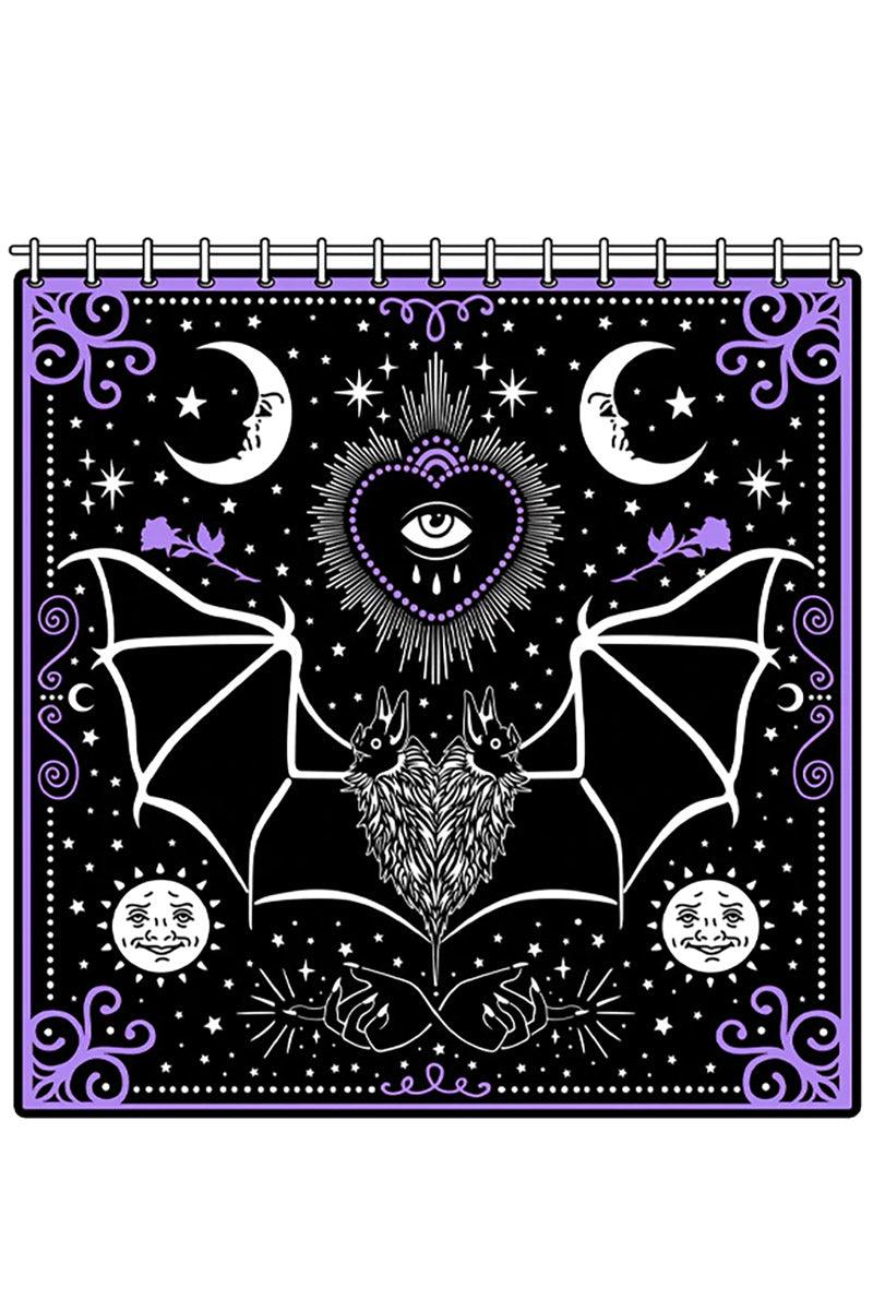 All Seeing Eye Bat Mystical Magic Shower Curtain