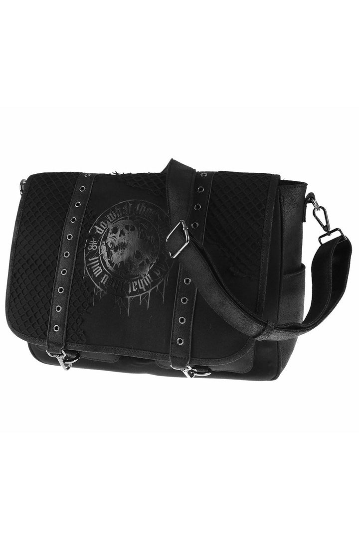 Allegiance Patch Messenger Bag - bags & wallets - VampireFreaks - Killstar