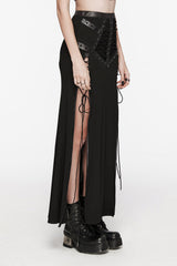 Punk Apothecary Slit Maxi Skirt