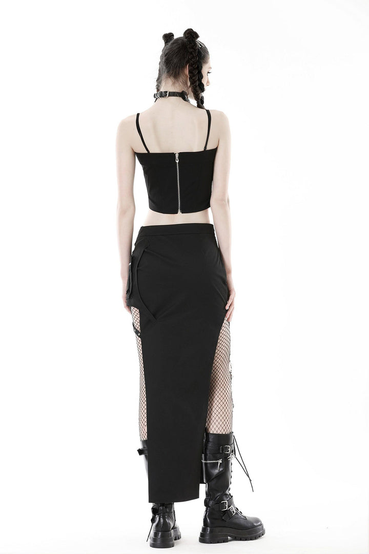 sexy gothic skirt with slits
