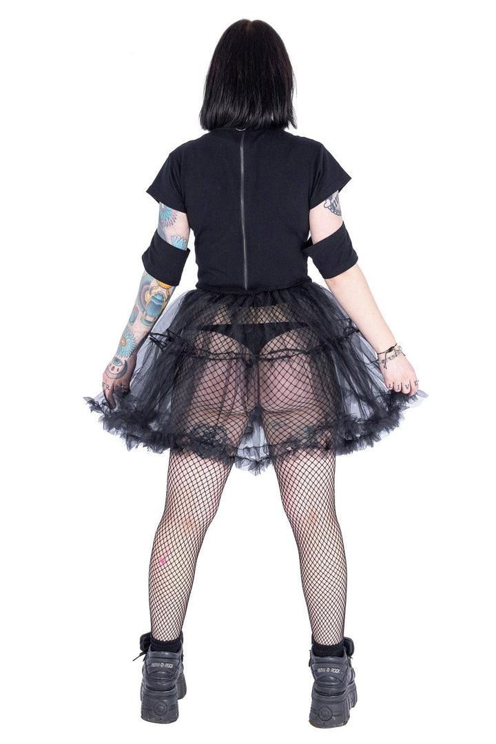 Amira Midi Tutu [BLACK] - skirts - VampireFreaks - Poizen Industries