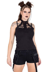 Amryn Tank Top - womens tops - VampireFreaks - Poizen Industries