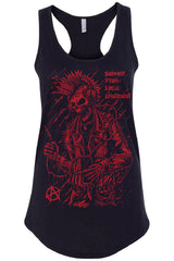 womens punk tank top