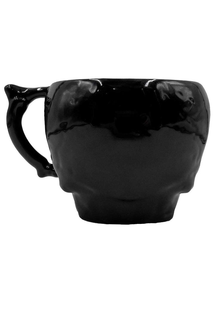 Anatomical Skull Mega Mug [BLACK] - housewares - VampireFreaks - Kreepsville