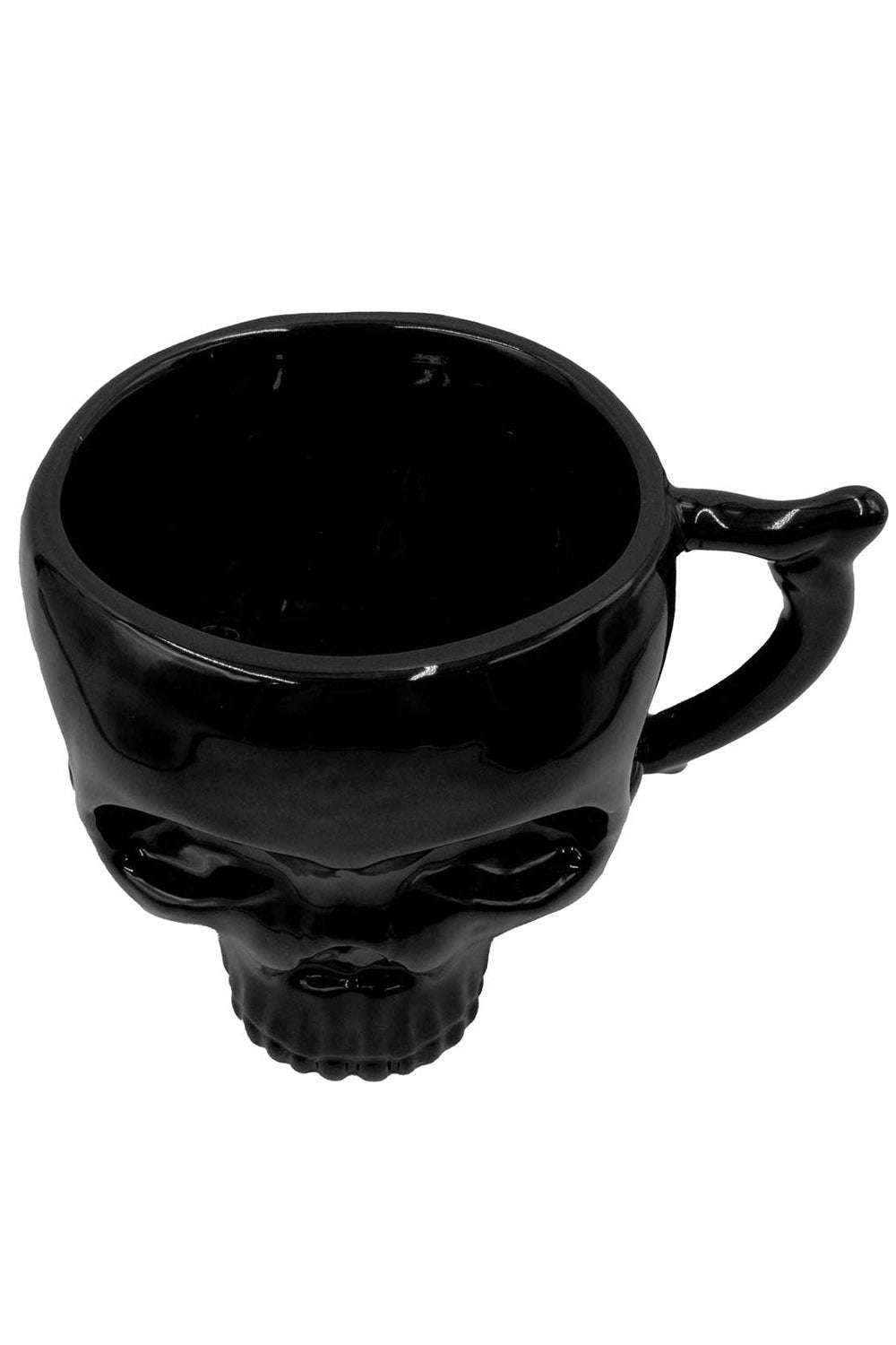 Anatomical Skull Mega Mug [BLACK] - housewares - VampireFreaks - Kreepsville