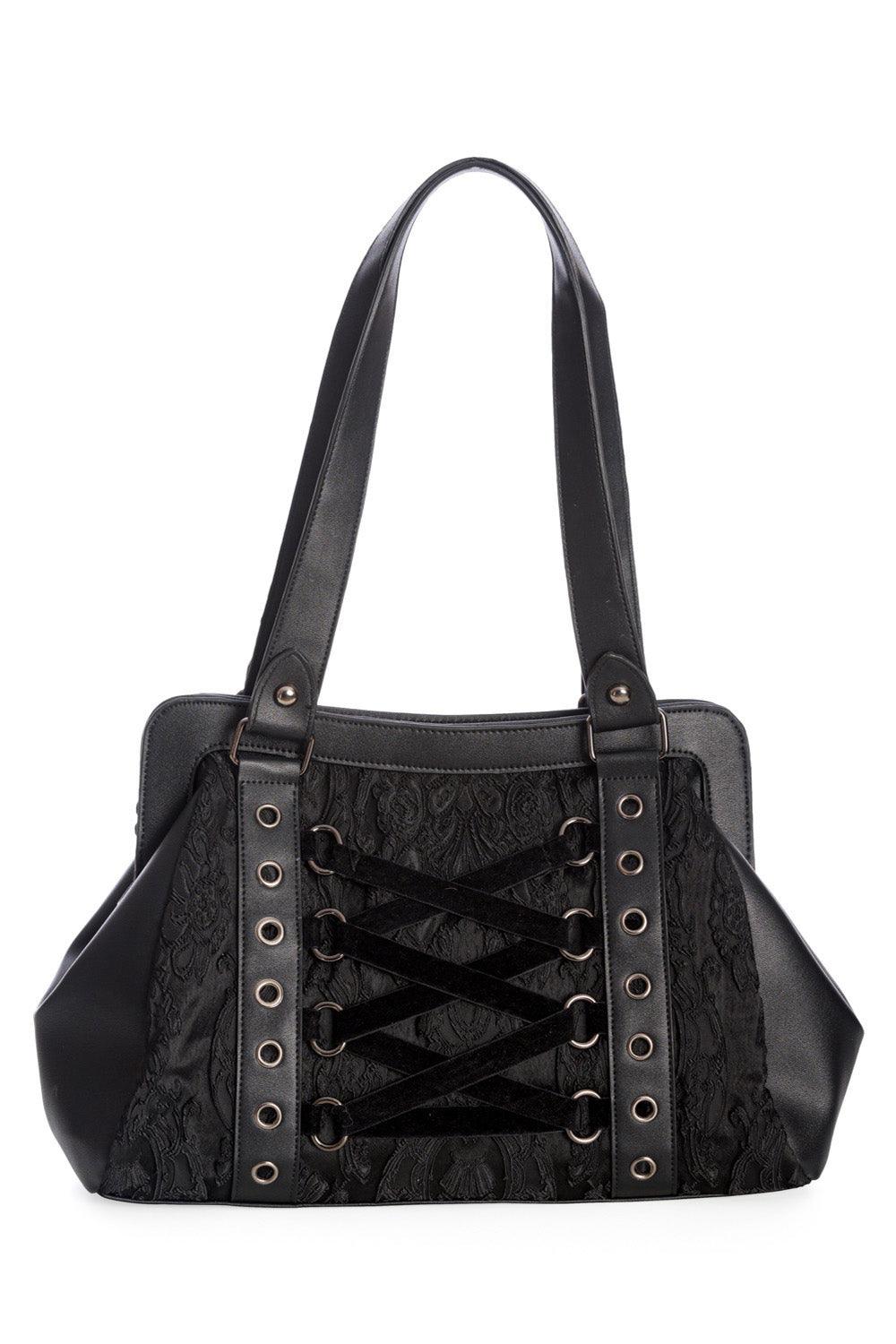 Anemone Handbag [BLACK] - bags & wallets - VampireFreaks - Banned Apparel / Lost Queen