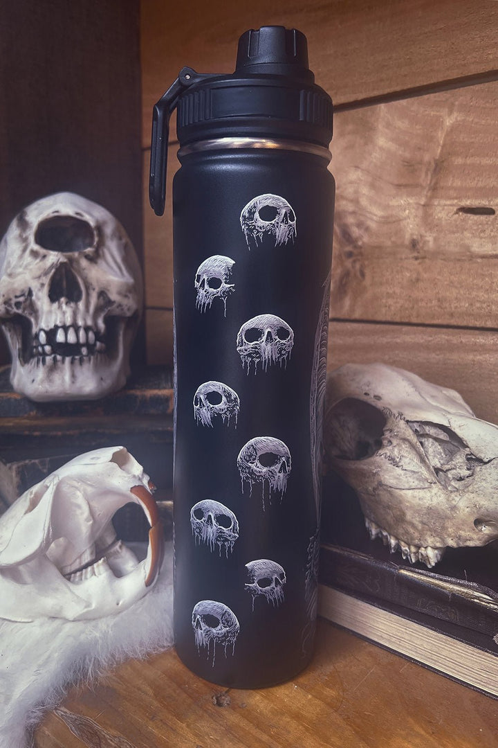 Angel of Death 24 Oz Water Bottle Tumbler - housewares - VampireFreaks - VampireFreaks