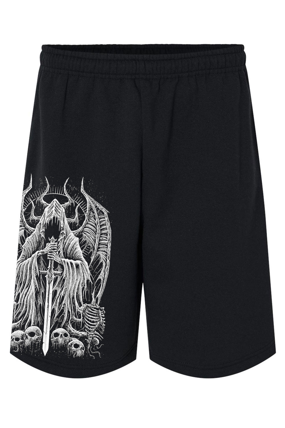 mens tattoo sweat shorts