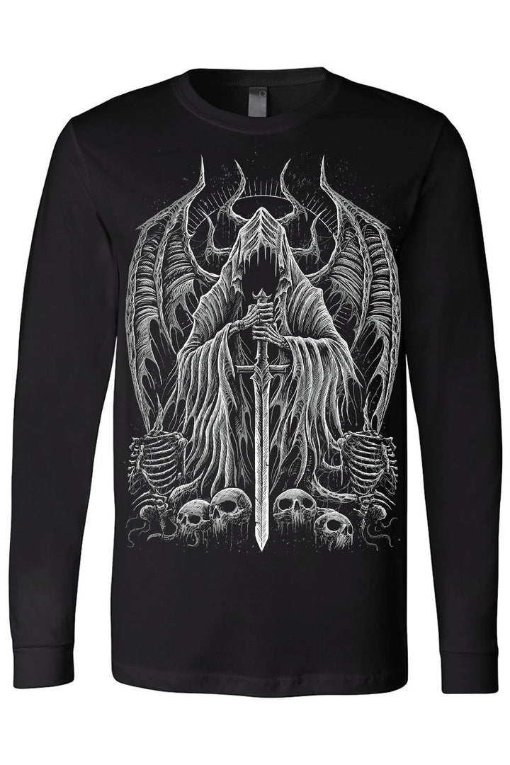 Angel of Death T-shirt [GRAY] - graphic t-shirt - VampireFreaks - VampireFreaks