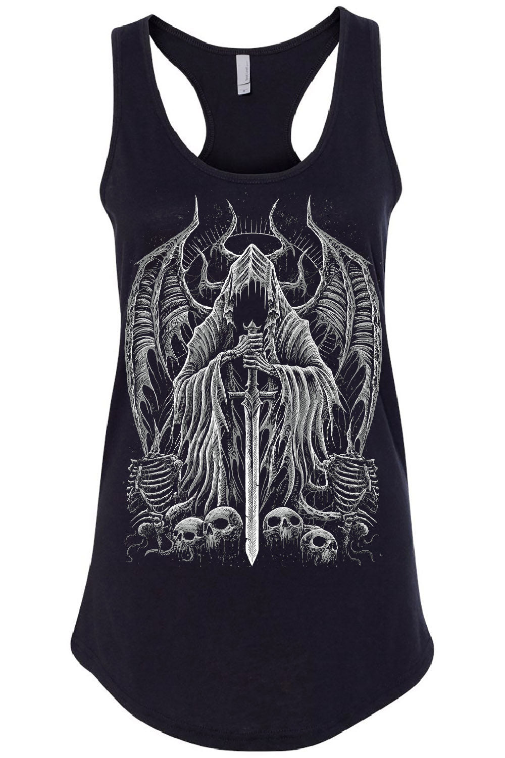 Angel of Death T-shirt [GRAY] - graphic t-shirt - VampireFreaks - VampireFreaks