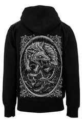 screaming possum meme graphic hoodie 