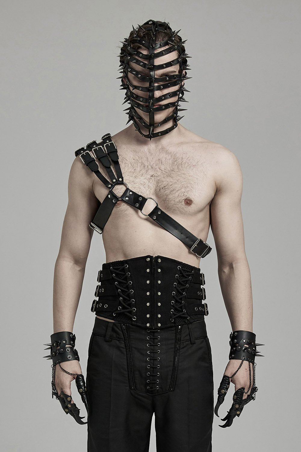 Animalistic Post Apocalypse Harness - belts - VampireFreaks - Punk Rave