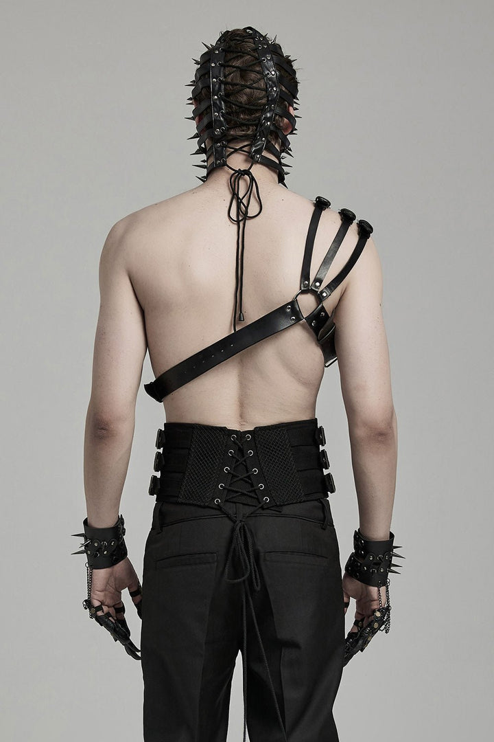 Animalistic Post Apocalypse Harness - belts - VampireFreaks - Punk Rave