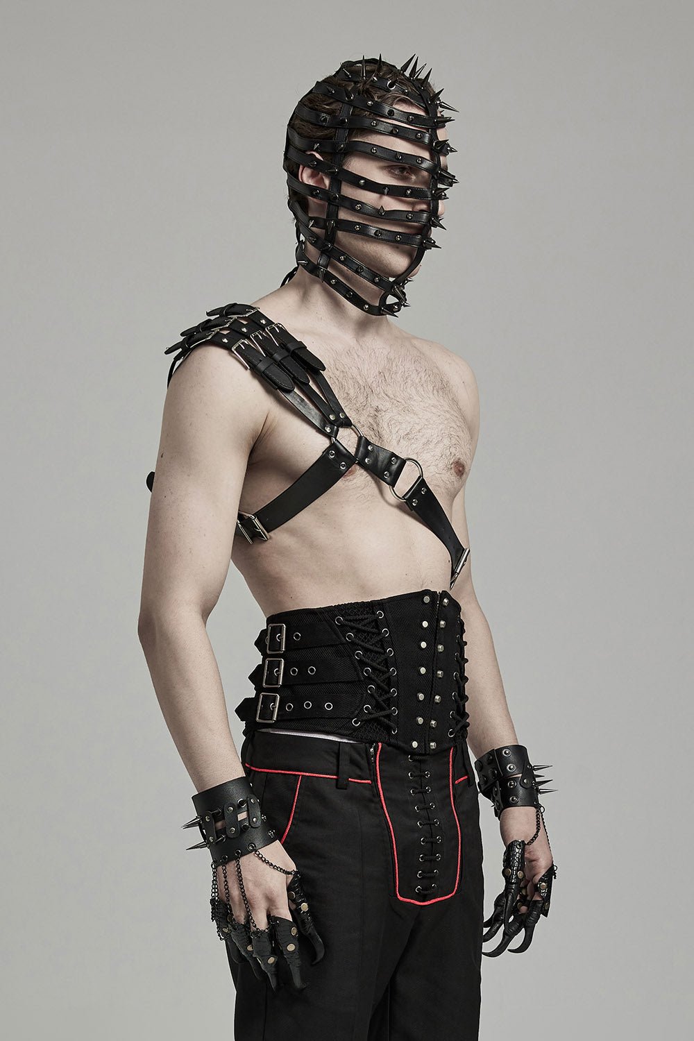 Animalistic Post Apocalypse Harness - belts - VampireFreaks - Punk Rave