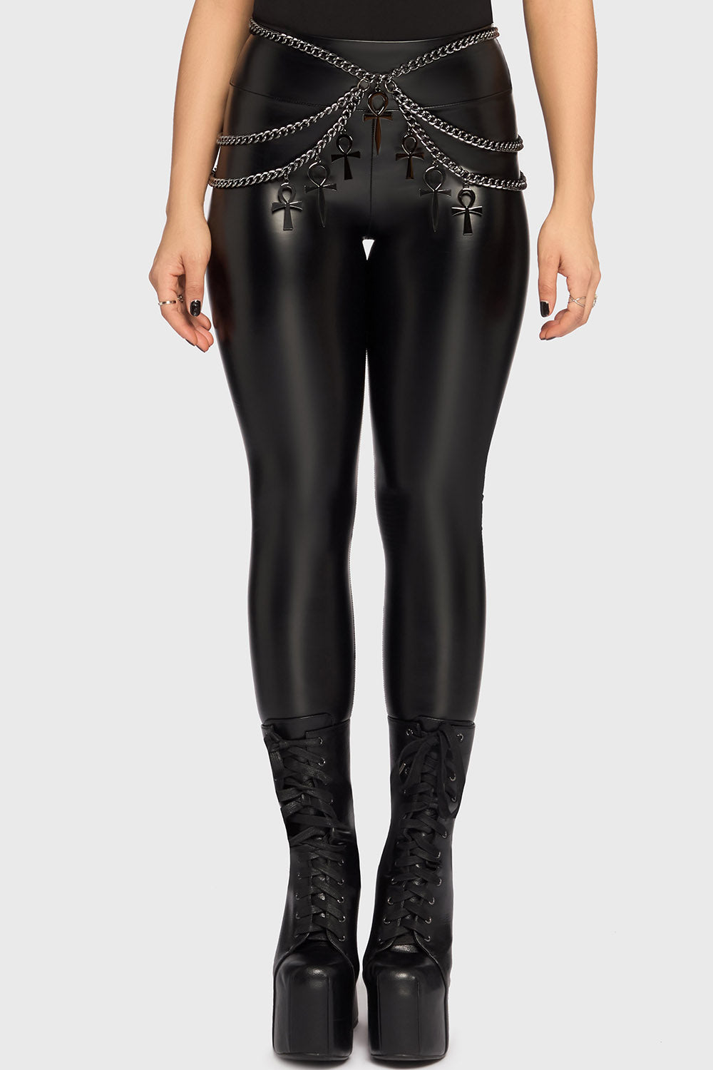 killstar ankh trad goth belt